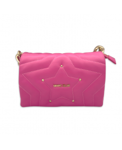 MARC ELLIS Borsa a mano Star Tote Chain M Donna Fucsia STAR TOTE CHAIN M_FUCSIA SHOCK