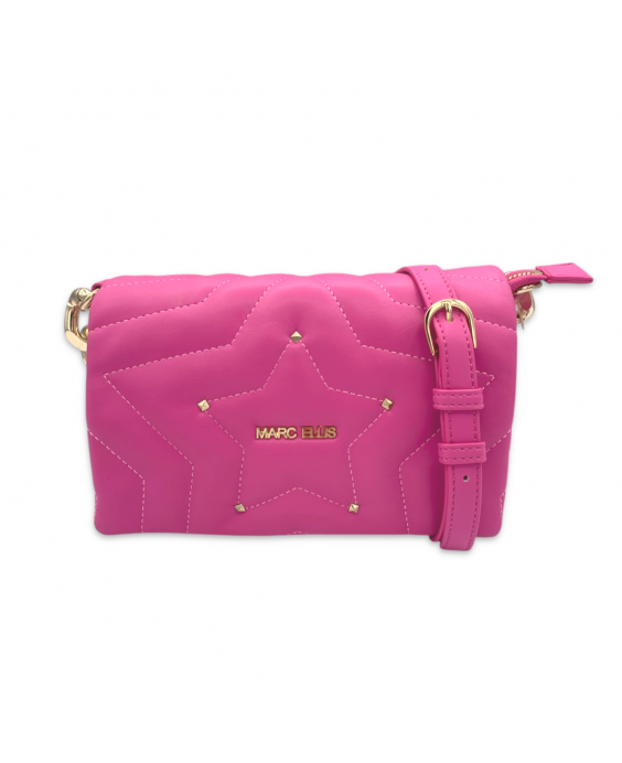 MARC ELLIS Borsa a mano Star Tote Chain M Donna Fucsia STAR TOTE CHAIN M_FUCSIA SHOCK