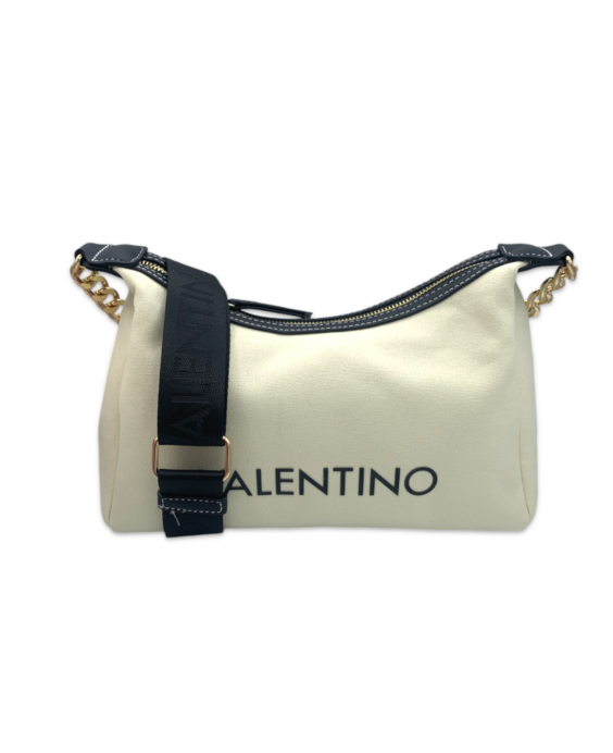 MARIO VALENTINO Borsa a mano Leith Re Donna Beige Nero VBS7QH03STD