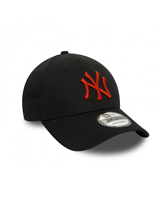 NEW ERA Cappello con visiera 9Forty New York Yankees League Essential Unisex Nero Rosso 60565099