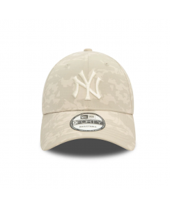 NEW ERA Cappello con visiera 9Forty New York Yankees Camo All Over Print Unisex Beige 60565346