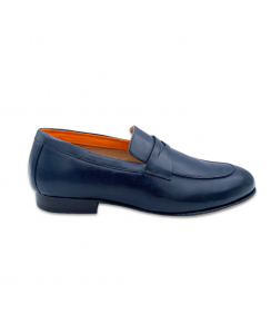 PAT CALVIN Mocassino Uomo Blu navy 2023 COW SOFTY_NAVY