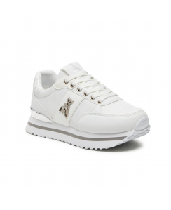 PATRIZIA PEPE Sneakers platform Donna Bianco PJ266.30