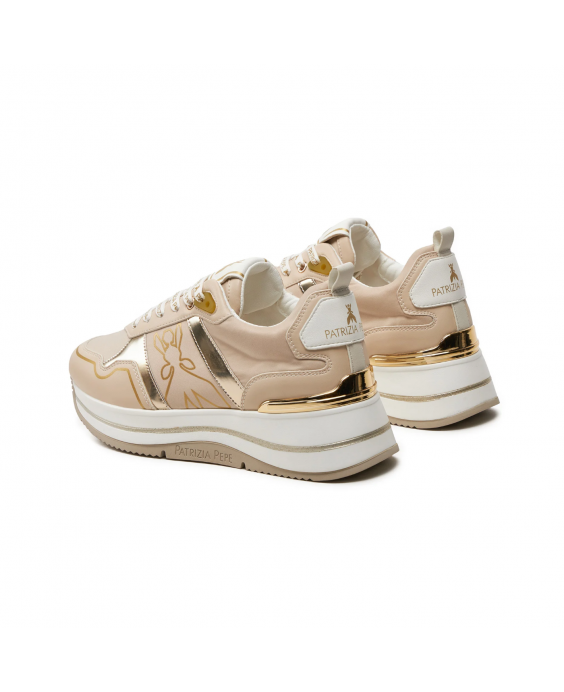 PATRIZIA PEPE Sneakers Donna Beige PJ270.02