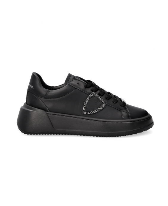 PHILIPPE MODEL Sneakers Tres Temple Low Donna Nero BJLD VKD2