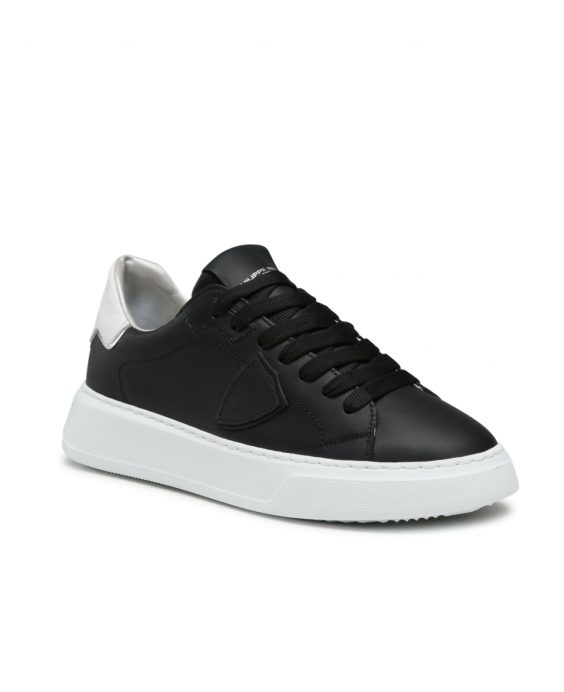 PHILIPPE MODEL Sneakers Temple Low Donna Nero BTLD V005