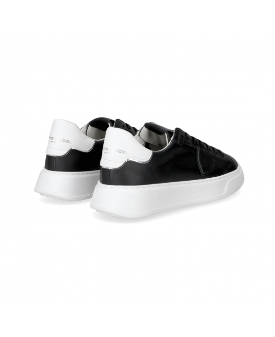 PHILIPPE MODEL Sneakers Temple Low Uomo Nero Bianco BTLU V002