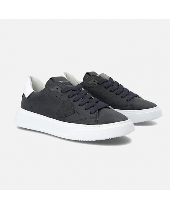 PHILIPPE MODEL Sneakers Temple Low Uomo Blu BTLU WW02