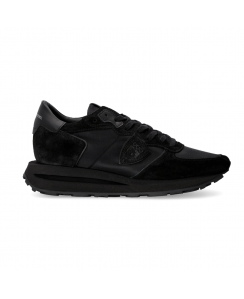 PHILIPPE MODEL Sneakers Tropez Haute Low Uomo Nero TKLU W013