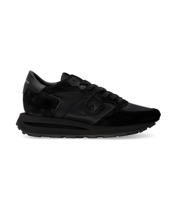 PHILIPPE MODEL Sneakers Tropez Haute Low Uomo Nero TKLU W013