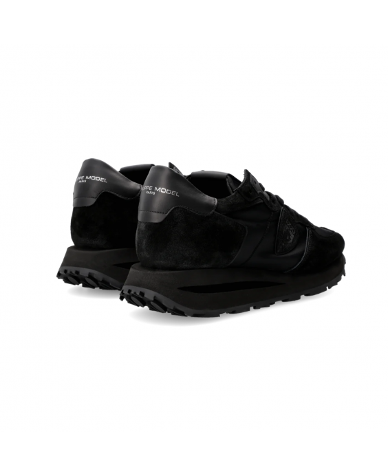 PHILIPPE MODEL Sneakers Tropez Haute Low Uomo Nero TKLU W013