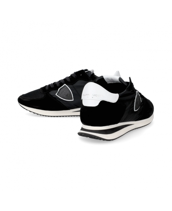 PHILIPPE MODEL Sneakers Tropez Low Uomo Nero Bianco TZLU 2109