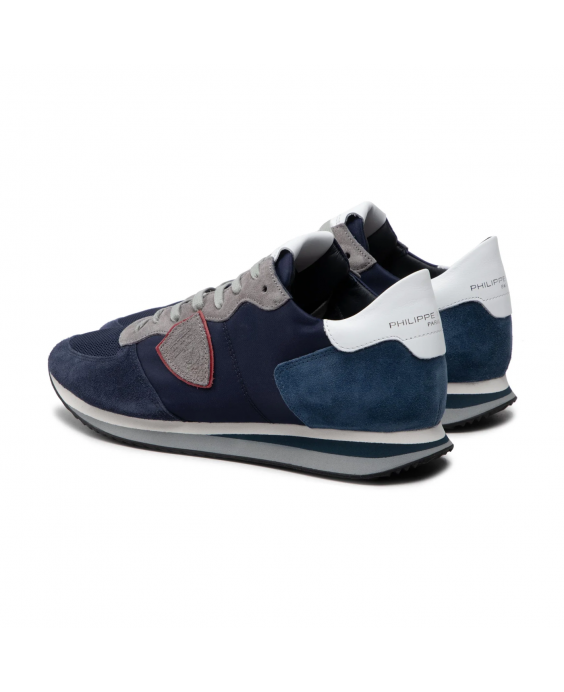 PHILIPPE MODEL Sneakers Tropez Low Uomo Blu TZLU W095