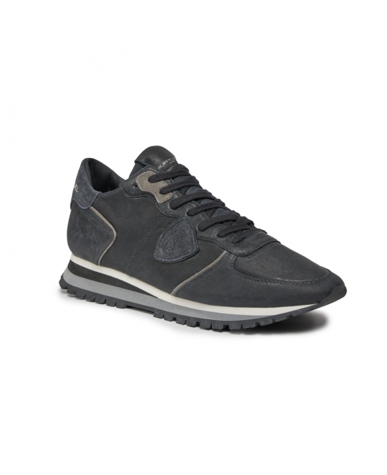 PHILIPPE MODEL Sneakers Tropez Low Uomo Nero TZLU WWR2