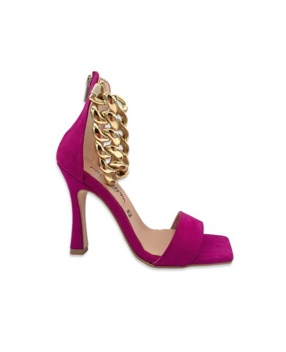 PREGUNTA Sandalo con tacco Donna Fucsia IC439509C_002