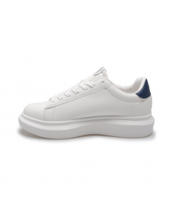 REFRIGUE Sneakers Smoky Uomo Bianco Blu navy MSS24-8002