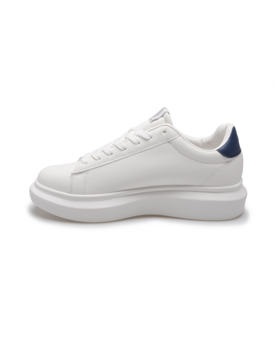 REFRIGUE Sneakers Smoky Uomo Bianco Blu navy MSS24-8002