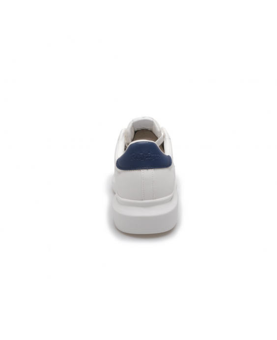 REFRIGUE Sneakers Smoky Uomo Bianco Blu navy MSS24-8002