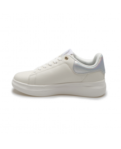 REFRIGUE Sneakers Donna Bianco Argento OLYMPIC 105W