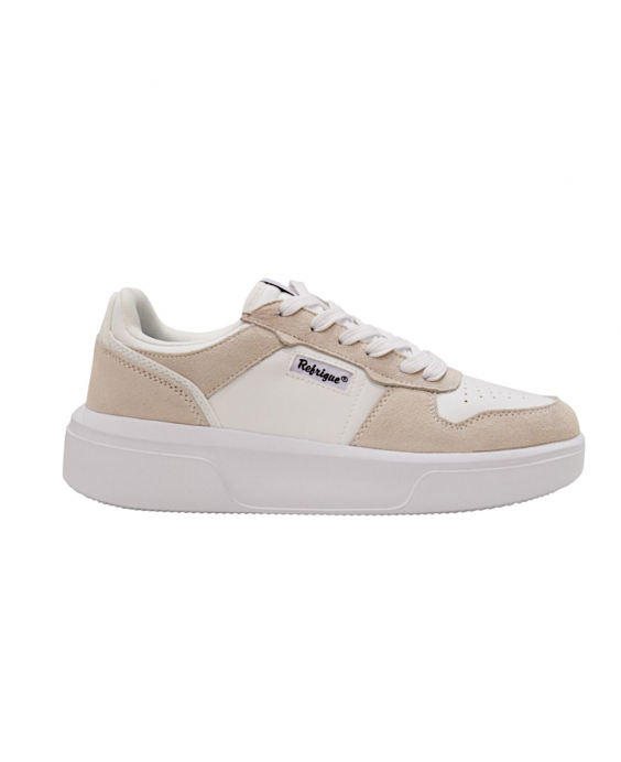 REFRIGUE Sneakers Uomo Bianco Beige PATRICK 324