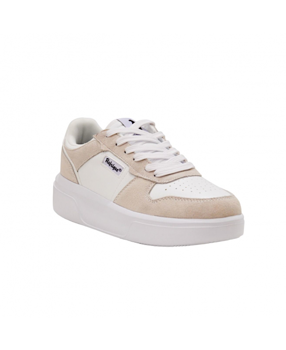 REFRIGUE Sneakers Uomo Bianco Beige PATRICK 324