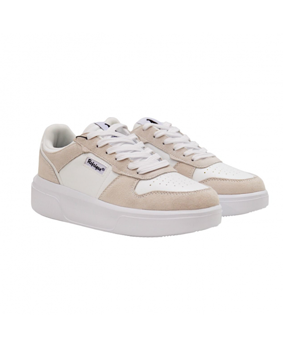 REFRIGUE Sneakers Uomo Bianco Beige PATRICK 324