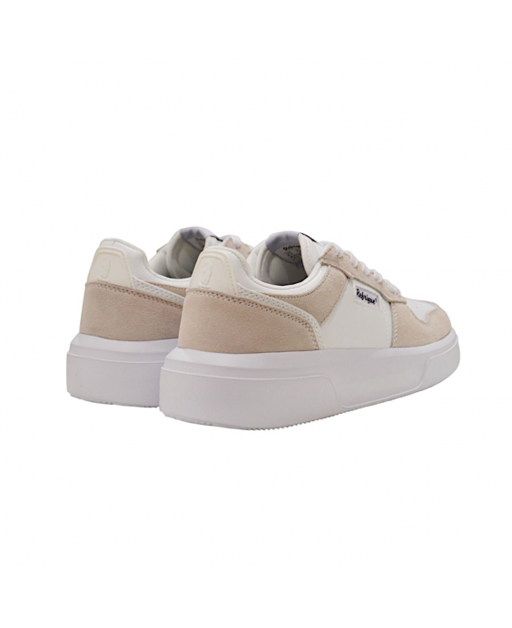 REFRIGUE Sneakers Uomo Bianco Beige PATRICK 324