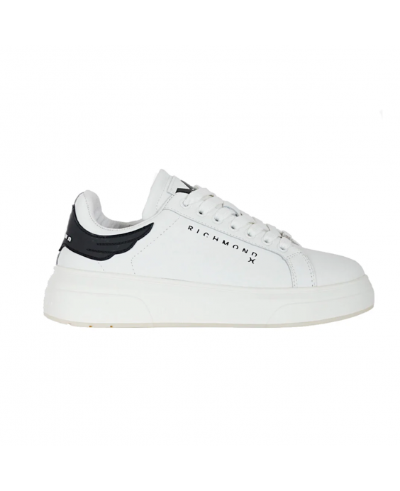 JOHN RICHMOND Sneakers Action leather Uomo Bianco 20007 CP - A