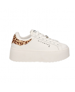 JOHN RICHMOND Sneakers platform Eco leather Donna Bianco 25207 CP - A