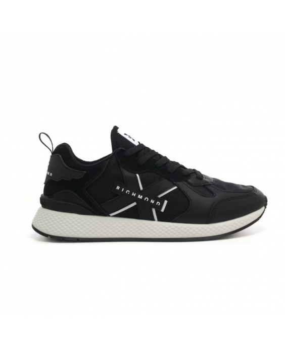 JOHN RICHMOND Sneakers Eco leather Uomo Nero 25322 CP - B