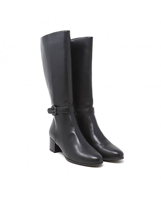 ROCCOBAROCCO Stivale con tacco Donna Nero RBRSD014601