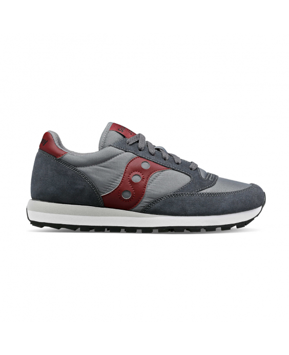 SAUCONY Jazz Original Sneakers Uomo Grigio Rosso scuro S2044-674