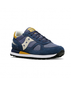 SAUCONY Shadow Original Sneakers Uomo Blu Beige S2108-858