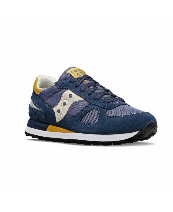 SAUCONY Shadow Original Sneakers Uomo Blu Beige S2108-858