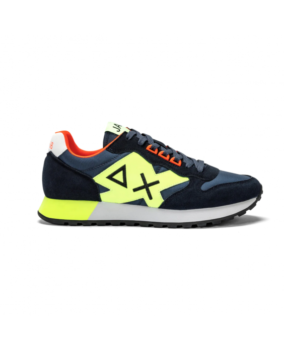 SUN68 Sneakers Jaki Fluo Uomo Blu navy Z34113