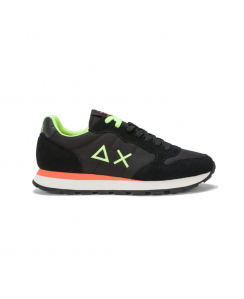 SUN68 Sneakers Tom Fluo Uomo Nero Z44102 - 11