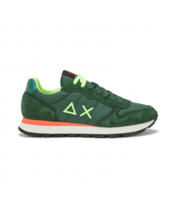 SUN68 Sneakers Tom Fluo Uomo Verde Scuro Z44102 - 37