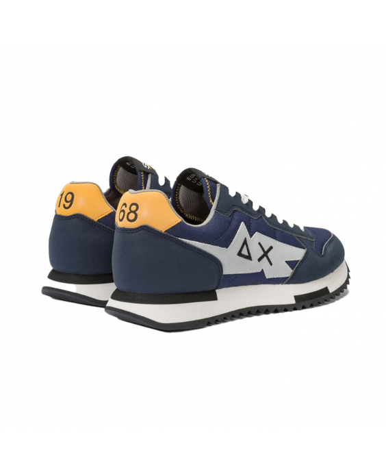 SUN68 Sneakers Niki Solid Uomo Blu navy Z44121 - 07