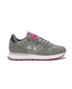 SUN68 Sneakers Ally Solid Nylon Donna Grigio Z44201 - 34