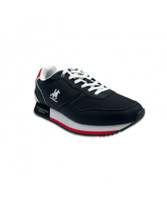 U.S. GRAND POLO Sneakers Arena Ltx Uomo Nero Bianco GPM413510 - 2010