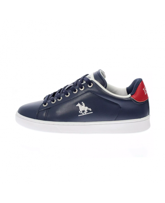 U.S. GRAND POLO Sneakers Empire Ltx Uomo Navy Rosso GPM414000S - 3251