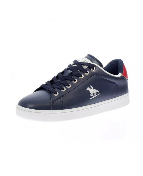 U.S. GRAND POLO Sneakers Empire Ltx Uomo Navy Rosso GPM414000S - 3251