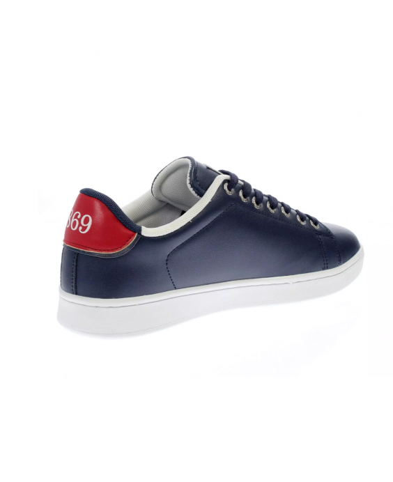 U.S. GRAND POLO Sneakers Empire Ltx Uomo Navy Rosso GPM414000S - 3251