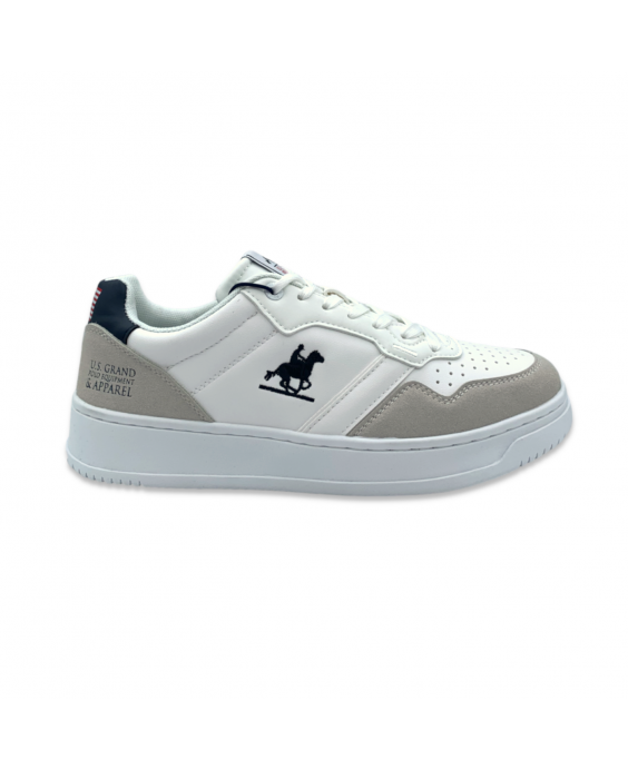 U.S. GRAND POLO Sneakers Magnum Mix Uomo Bianco GPM414501S - 1032