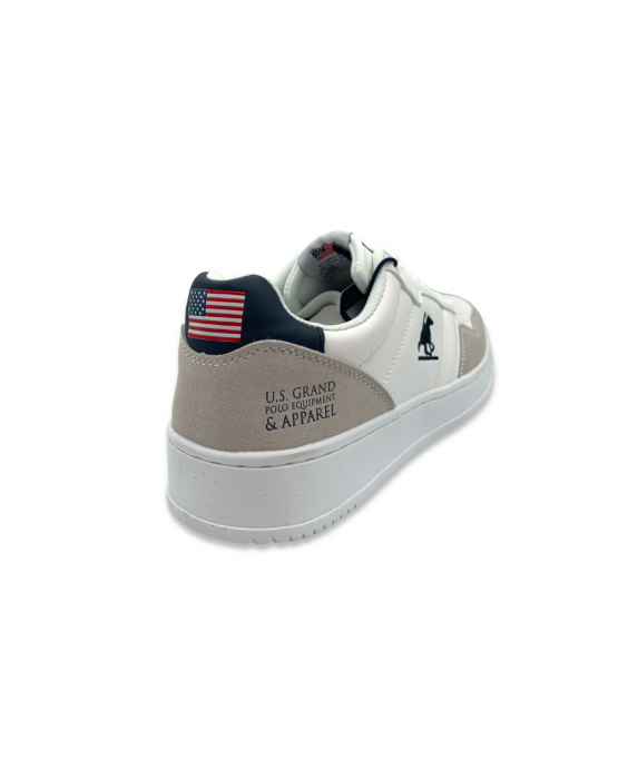 U.S. GRAND POLO Sneakers Magnum Mix Uomo Bianco GPM414501S - 1032